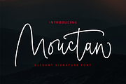 Mouctan Duo, a Script Font by Meutuwah (Thumbnail 1 of 9)