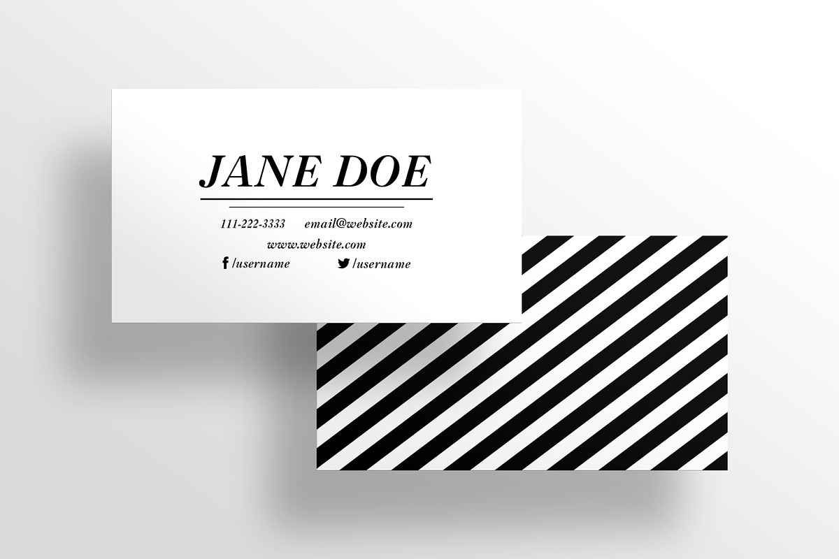The Boutique -Business Card Template, a Business Card Template by xxDeadPixels (Photo 1 of 5)