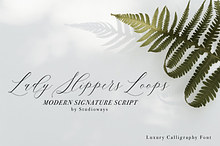 Lady Slippers Loops