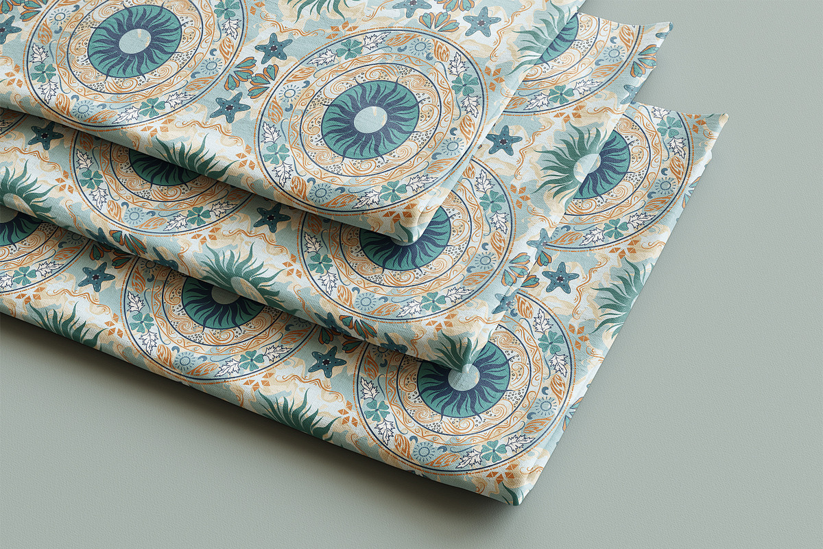 Beachy boho design, a Pattern Graphic by snadiacreations (Photo 2 of 3)