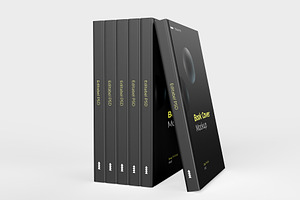 Hard Cover Book Mockup, a Product Mockup by graphypix