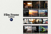 Film Frame Insta Grid (TriplePost), a Social Media Template by Analogi Studio (Thumbnail 3 of 11)