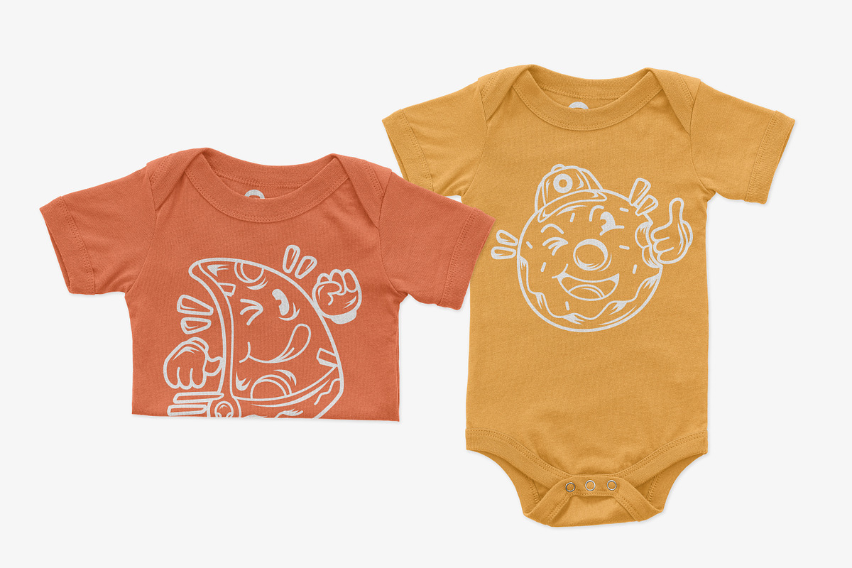 Bella Canvas 100B OnePiece Mockups, a Shirt Mockup by GraphicHero (Photo 7 of 9)
