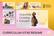 Curriculum Vitae Resume Slides, a Presentation Template by Antstheme (Thumbnail 1 of 4)
