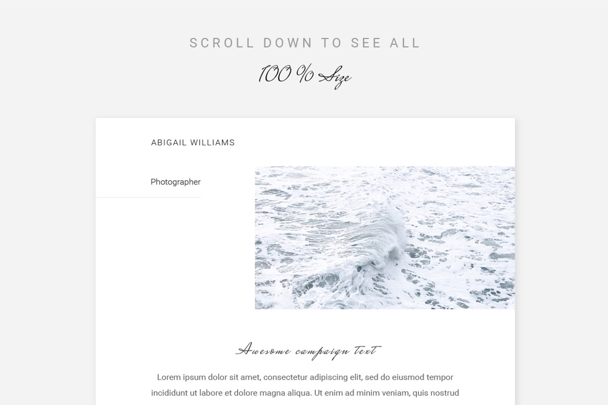 Light E-newsletter Pack, an Email Template by Swiss_cube (Photo 4 of 14)