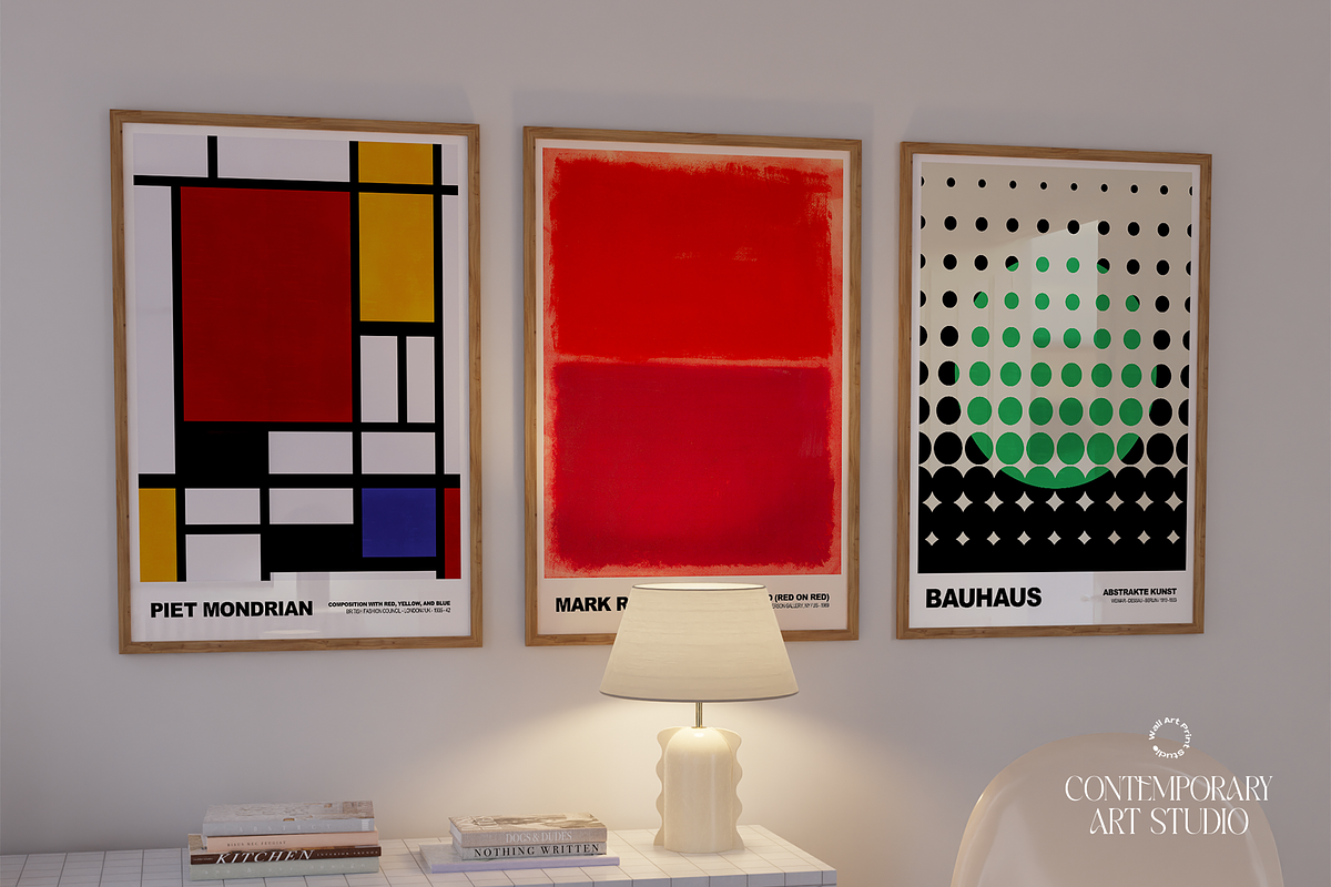 Contemporary Art Bundle 1, a Graphic by Wall Art Print Studio (Photo 7 of 37)