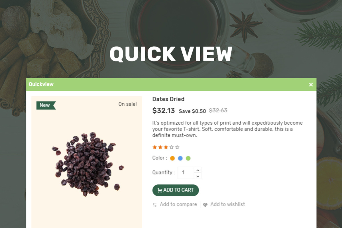 Ovanic - Organic & Food PrestaShop, a Bootstrap Template by Pichforest Studio (Photo 7 of 14)