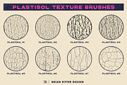 Plastisol Texture Brushes, a Brush Add-On by Brian Ritter Design (Thumbnail 4 of 6)
