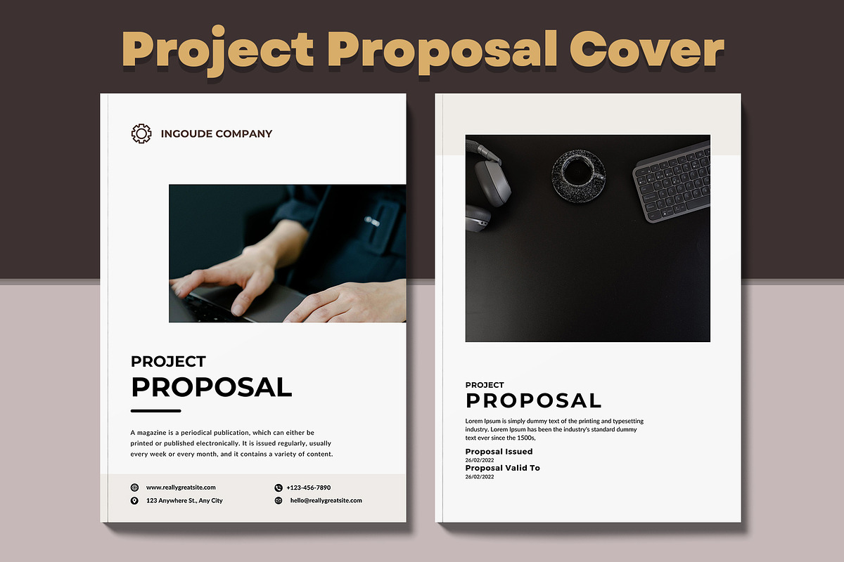 Canva Project Proposal, a Brochure Template by DesignByStore (Photo 2 of 6)