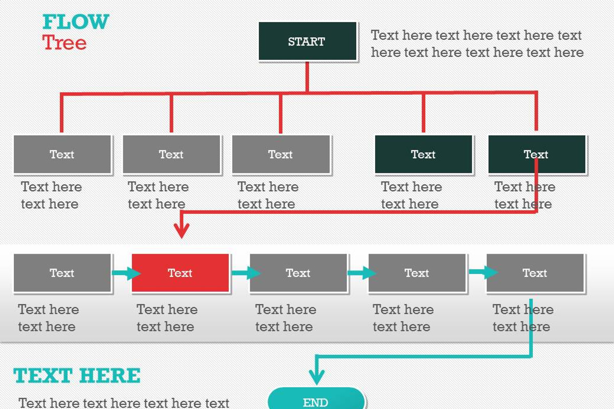 Flow Charts 1 PowerPoint Template, a Presentation Template by Yes Presentations (Photo 61 of 73)