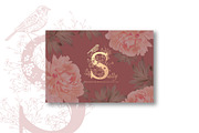 Floral letters and number., a Decorative Illustration by MarinaVorontsova (Thumbnail 4 of 12)