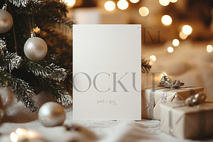 Christmas Mockup, Cozy Mockup