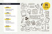Science Doodles - Physics Clipart, an Education Illustration by insemar (Thumbnail 2 of 4)