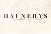 DAENERYS Serif and Script Font Duo, a Serif Font by Anna Zakharchenko (Thumbnail 1 of 9)