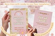 Retro Event Flyer Templates, a Flyer Template by HellYeahDesigns (Thumbnail 2 of 5)
