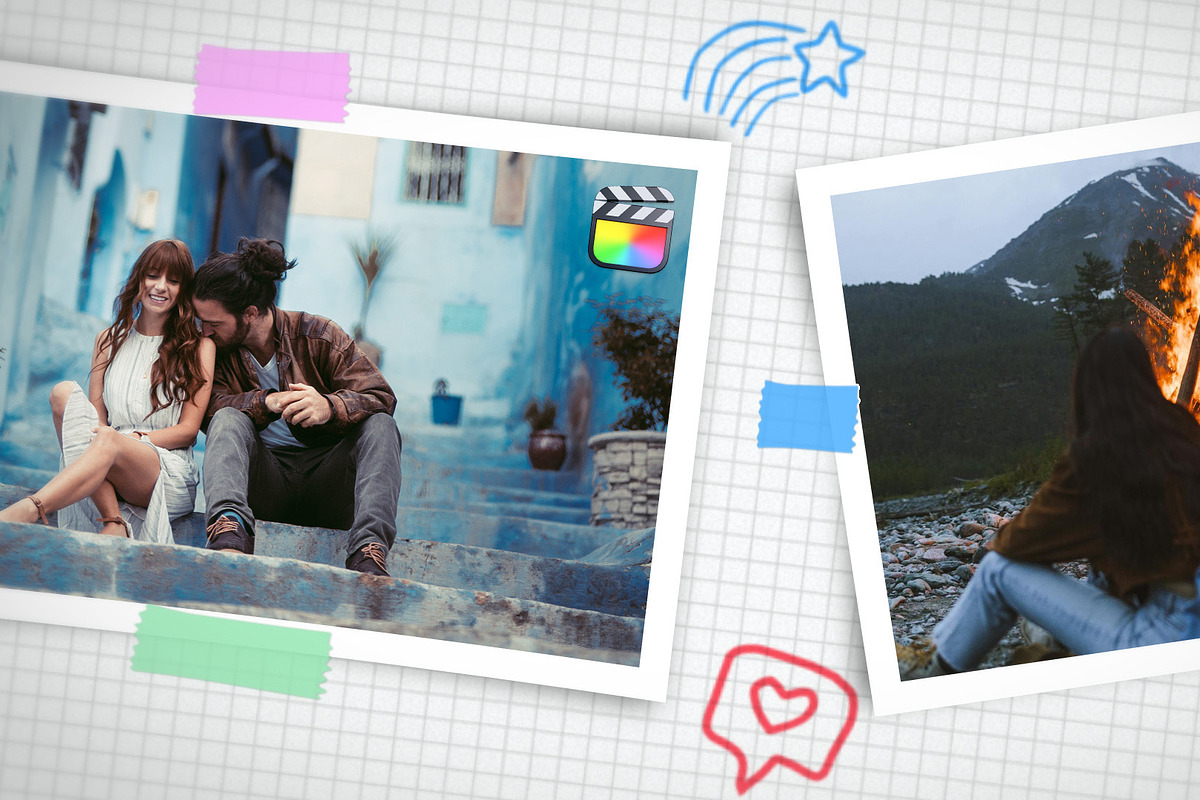 Scrapbook Tape Transitions Final Cut, a Templates & Theme by iamkoltunov (Photo 1 of 2)
