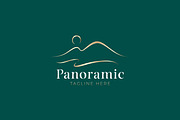 Panoramic Luxury Logo, a Branding & Logo Template by Signatoro (Thumbnail 2 of 2)