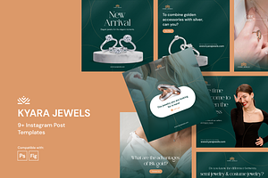 Jewellery Social Media Post Template