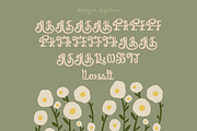 Evalyos Retro Font, a Script Font by madeDeduk (Thumbnail 8 of 8)