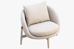 Linteloo Heath Armchair 3d Model