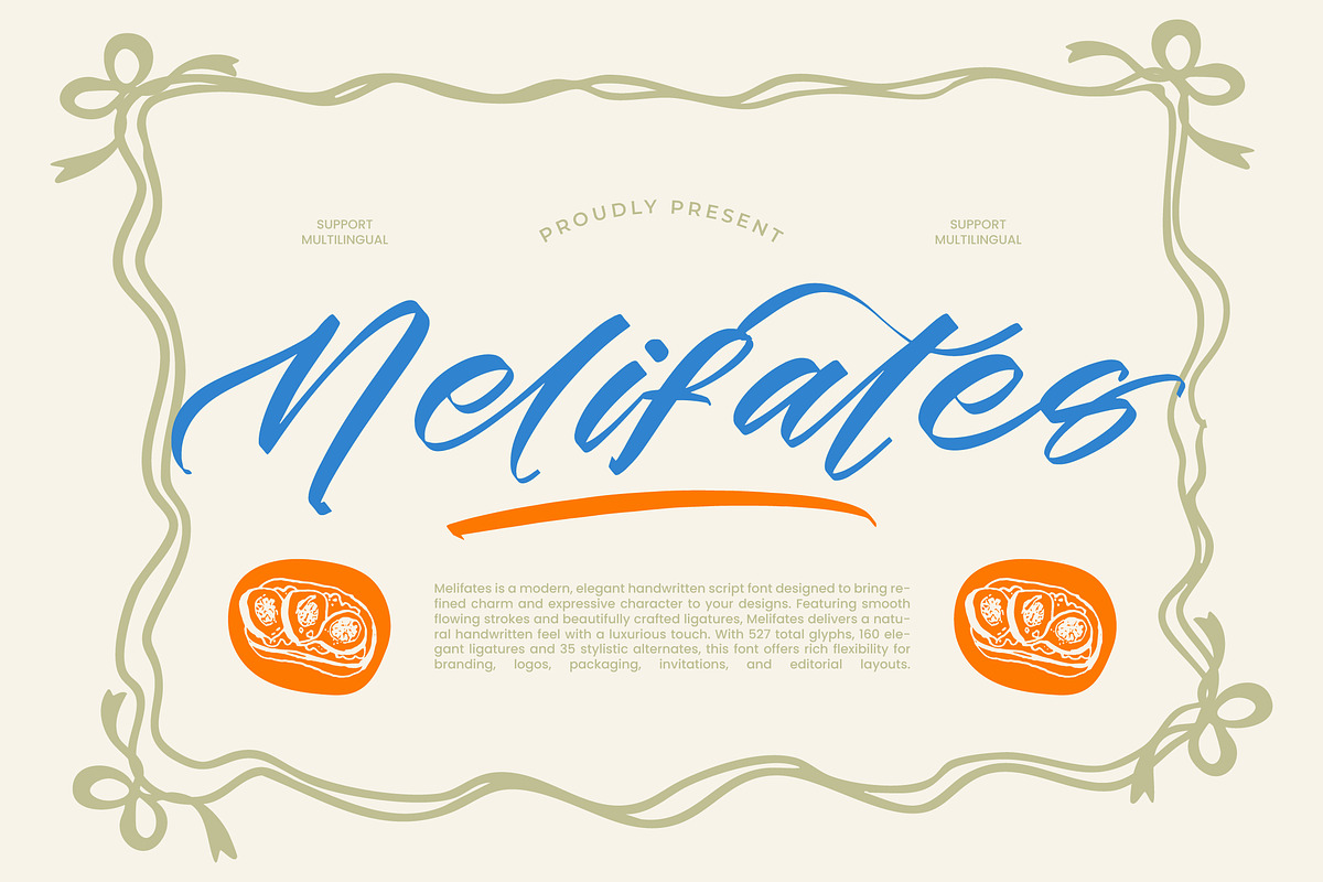 Melifates Modern Elegant Handwritten, a Script Font by stylishtype.co (Photo 1 of 20)
