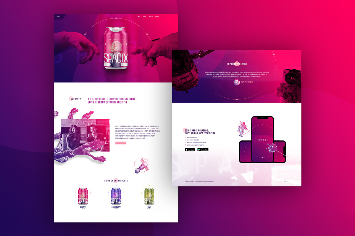 Energy Drink - Elementor Pro Layout, a Landing Page Template by Ceaso Store (Photo 3 of 3)