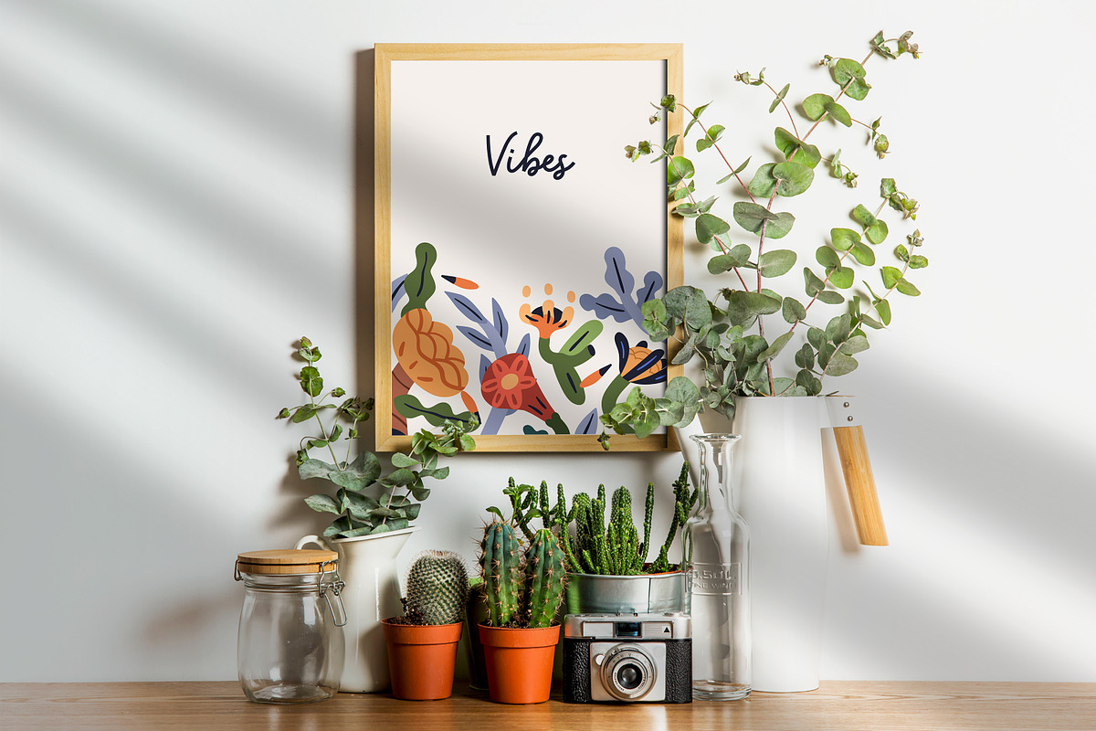 Floral cards, posters, banners set, a Decorative Illustration by Good Studio (Photo 7 of 9)
