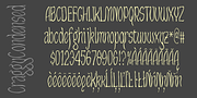 Craggy, a Handwritten Font by Ingrimayne Type (Thumbnail 6 of 9)