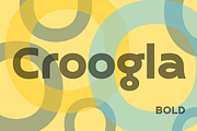 Croogla 4F Bold, a Blackletter Font by 4th february type foundry