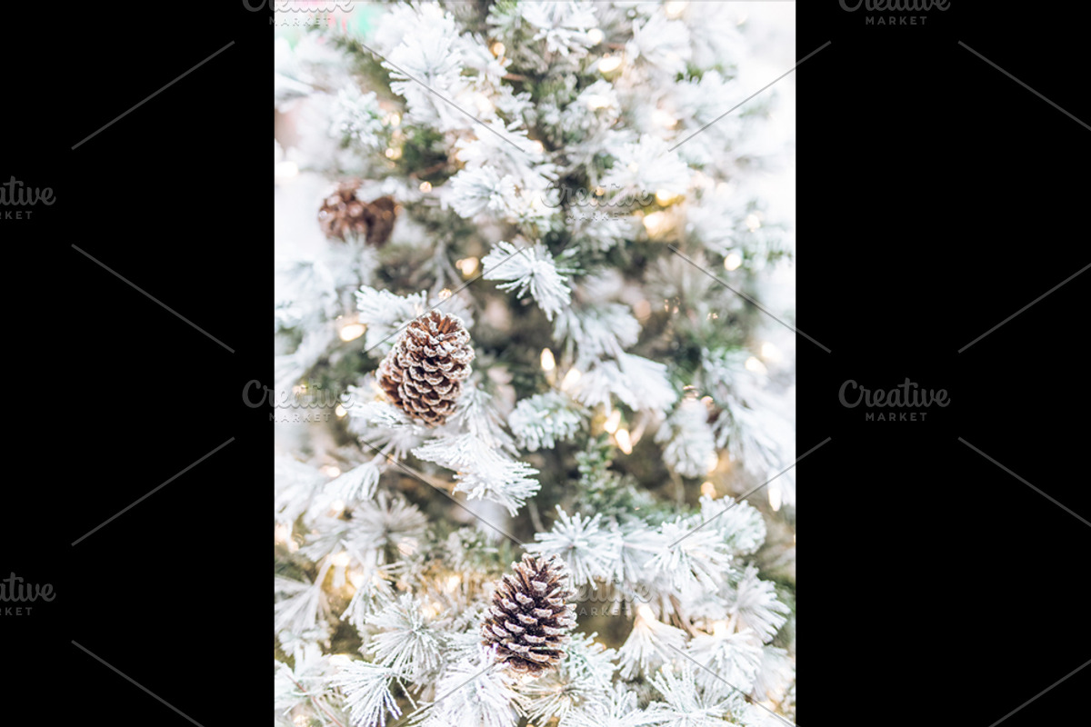 White Christmas tree photo BUNDLE, a Holiday Photo by TruElegance Photos (Photo 5 of 5)
