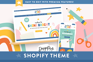 Teacher Shopify Theme, a Shopify Template by Design Pixie