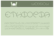 kristina font, a Font by weknow (Thumbnail 1 of 5)