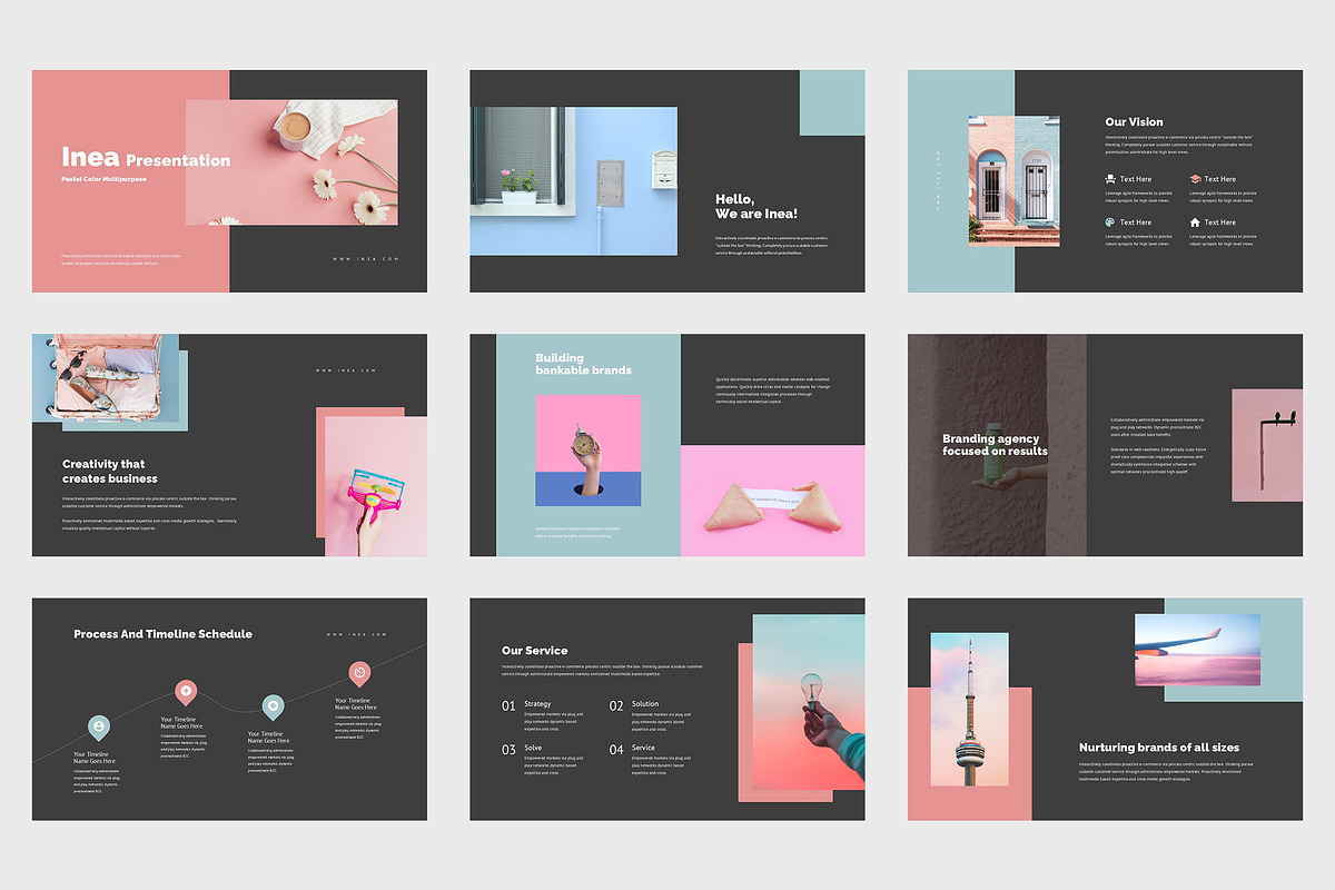 Inea : Soft Tone Uses Google Slides, a Presentation Template by Punkl Camp (Photo 6 of 9)