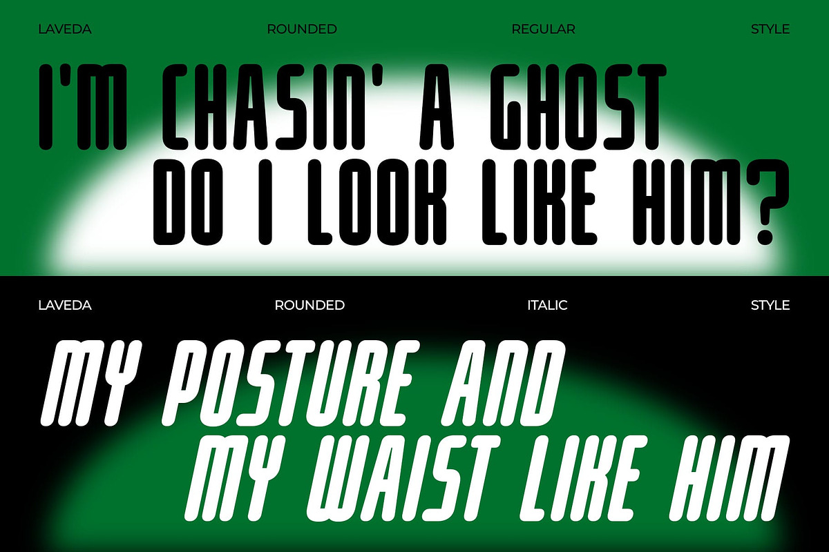 Laveda Rounded, a Sans Serif Font by Craft Supply Co. (Photo 7 of 8)