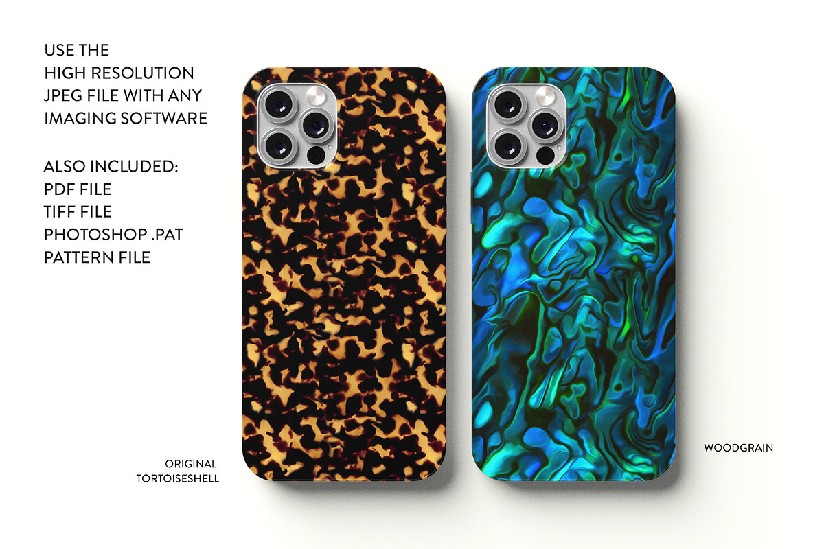 Abalone Paua Shell Seamless Pattern, a Pattern Graphic by Leysa Flores (Photo 3 of 13)