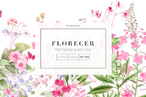 Florecer, Ultimate SS2026 Prints!, a Pattern Graphic by Pink Linen