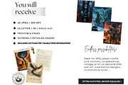 The Lapis Bestiary Persian papers, a Decorative Illustration by ThatsDesignArt (Thumbnail 2 of 15)