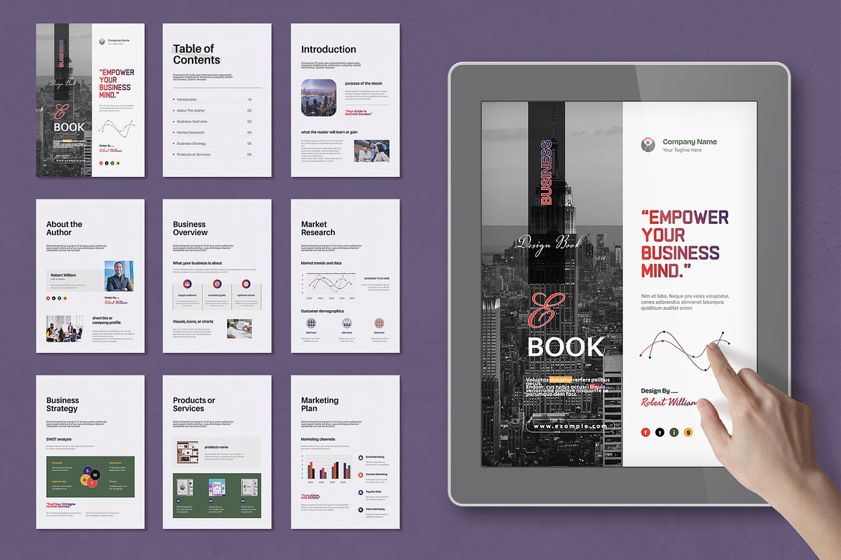Business eBook Design Template