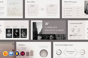 Company Presentation Template