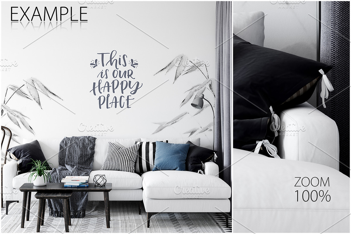 Frames & Walls Scandinavian Bundle-3, a Print Template by Yuri-U (Photo 28 of 42)