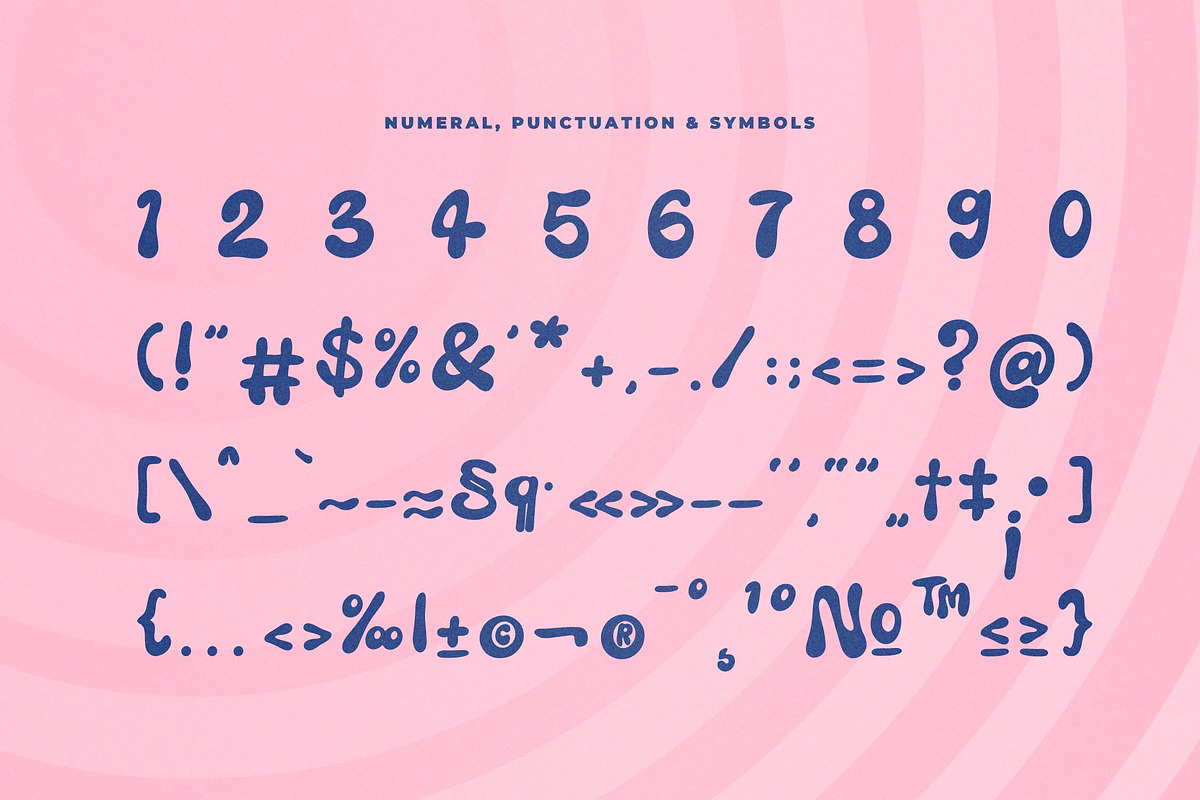 Slushy Delight | Bold Bubbly Font, a Handwritten Font by Denustudios (Photo 10 of 13)