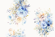 Watercolor Floral Bundle (45 in 1), a Decorative Illustration by Lana Elanor (Thumbnail 136 of 180)