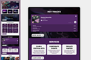 DJ & Disco Website Template, a Wix Template by Kitteeh (Thumbnail 16 of 21)