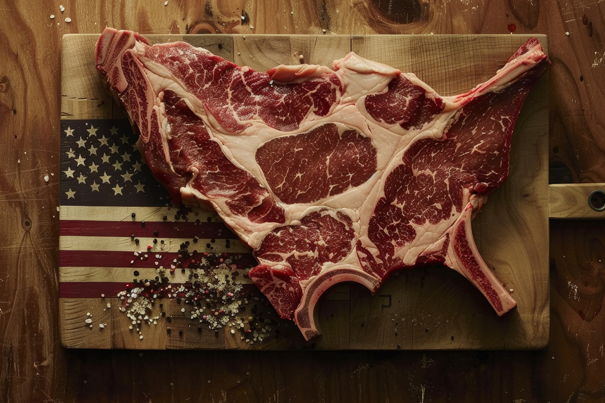 61 United Steaks of America, a Food & Drink Photo by Handmadefont (Photo 3 of 11)