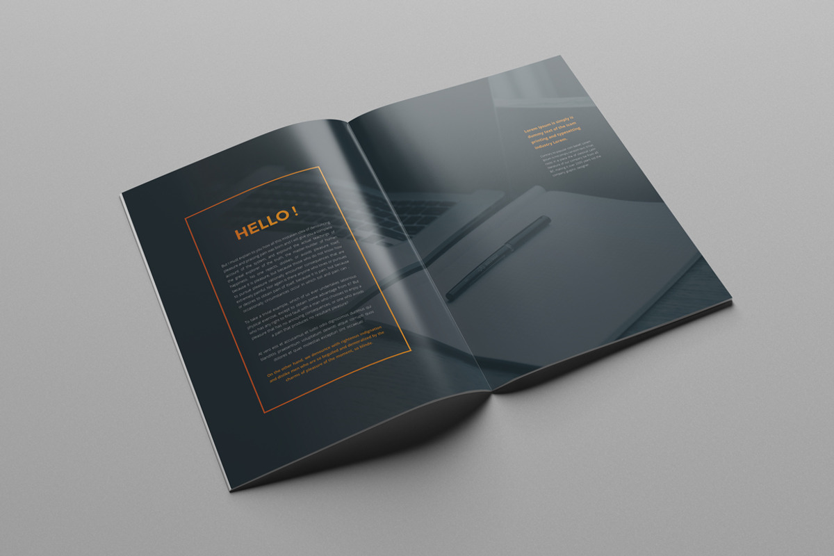 Corporate Brochure, a Brochure Template by Pro-Gh (Photo 3 of 10)