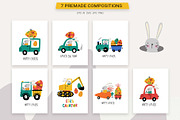 Egg Hunt Map. Map Creator, a Seasonal Illustration by Irina Ostapenko (Thumbnail 7 of 11)