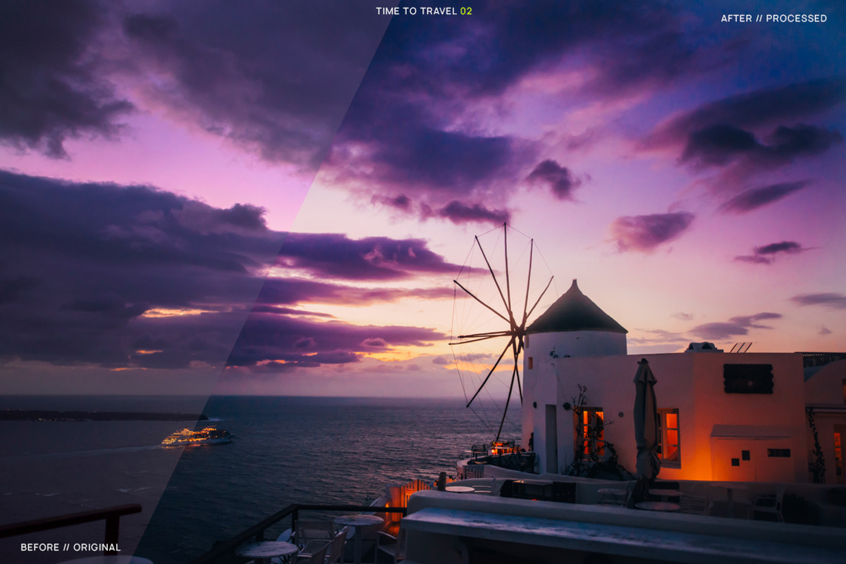 8 Time To Travel Lightroom Presets, an Action Add-On by Edito (Photo 4 of 10)