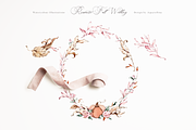 Romantic Fall Wedding Illustrations, an Illustration by Aquarellina (Thumbnail 6 of 17)