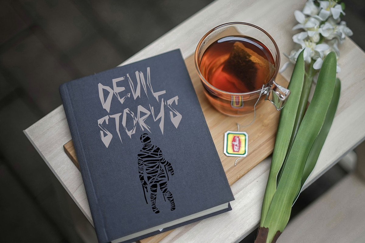 Dark Mind - Halloween Horror Font, a Font by NTC Graphic (Photo 7 of 9)