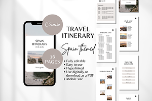 Travel Itinerary Template